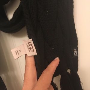 UGG cable knit scarf